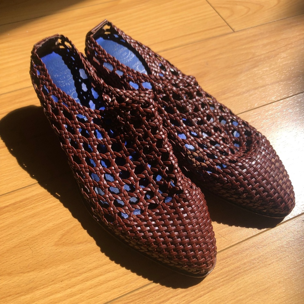 Jeffrey Campbell Woven Mules